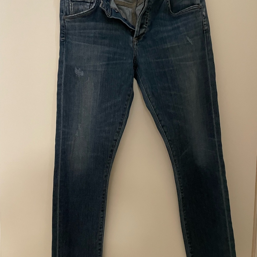 Citizens of Humanity Emerson Slim Jeans in Blue Ridge. Excellent Used Condition